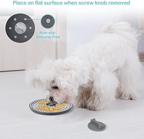 Avont Lick Mat for Dogs, Cats - Dog Crate Lick Mat Slow Feeder - Image 3