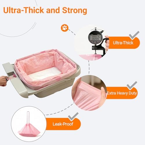 Automatic Cat Litter Box Liner 120 CT Bag Compatible with Neakasa PetPivot - Image 4