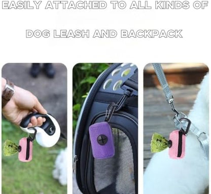 Fashionable Dog Poop Bag Holder Dog Poop Bag Dispenser for Leash - Image 3