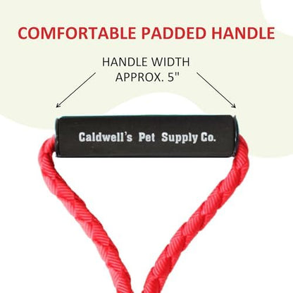 Caldwell's Pet Supply Co. Dual Dog Leash, Double Dog Leash for Two Dogs, Tangle Free, Heavy Duty Double Ended Tandem Leashes with Padded Handle, Tangle-Free Swivel, for Small, Medium or Large Dogs - Image 4