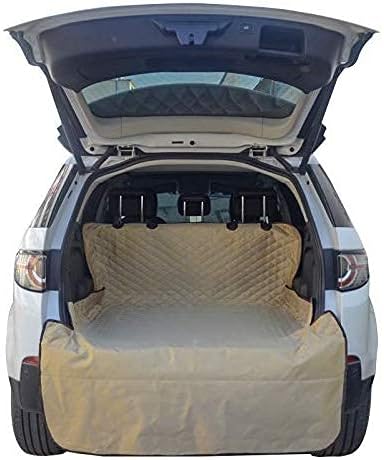 J&C Trunk Dog Cover Car Trunk Cover Heavy Duty Dog Trunk Cover Pet Cargo Liner SUV Trunk Cover for Dogs Waterproof Pet Cargo Liner for SUV Dog Trunk Cover for SUV Dog Car Seat Cover for Back Seat
