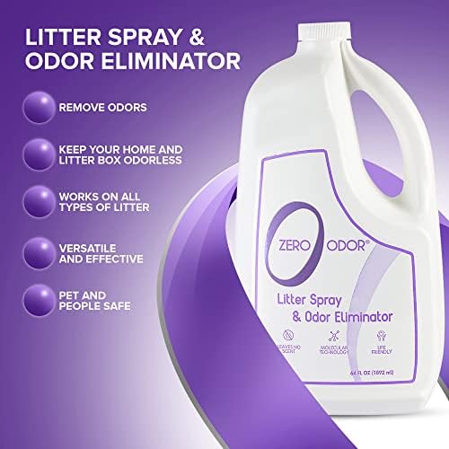 Zero Odor Litter Box Odor Eliminator Refill, Cat Litter Deodorizer, 64 oz - Image 5