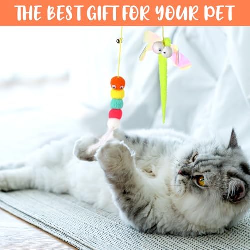 Shappy 150 Pcs Cat Toys Bulk Pack for Indoor Cats, Mice Balls,Funny - Image 6