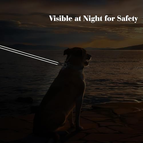 PetiFine 4FT Heavy Duty Dog Leash with Soft Padded Double Handle - Image 5