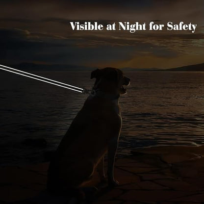 PetiFine 6FT Heavy Duty Dog Leash with Soft Padded Double Handle - Image 5