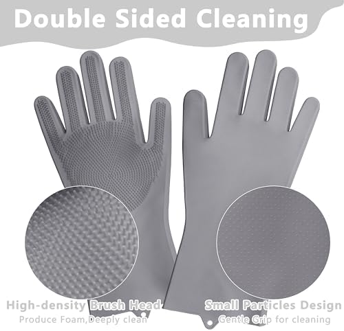 Pet Grooming Gloves—Dog Washing Gloves with High-Density Teeth - Image 4