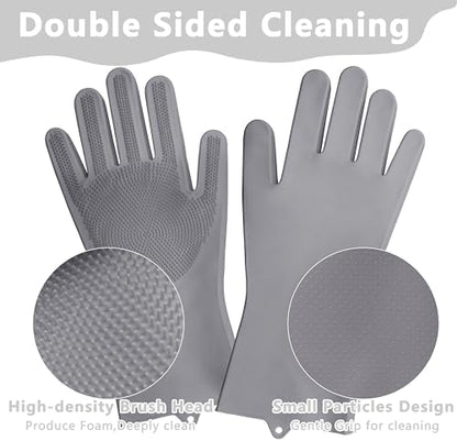 Pet Grooming Gloves—Dog Washing Gloves with High-Density Teeth - Image 4