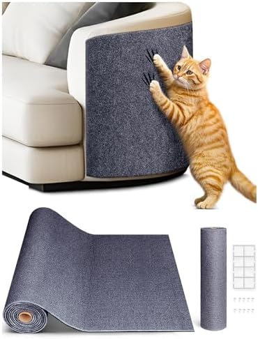 TLNNK 78.7"x15.8" Cat Scratch Furniture Protector - Dark Gray by Minyii