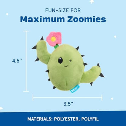 BarkBox Consuela the Cactus 2-in-1 Interactive Plush Dog Toy - Image 3
