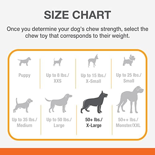 Nylabone Power Chew Double Bone Dog Chew Toy, Bacon Flavor, X-Large - Image 6