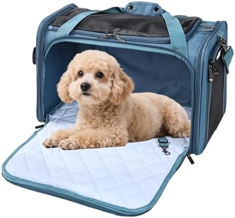 EliteField Deluxe Soft Pet Carrier for Cats and Dogs (3-Year Warranty) by EliteField