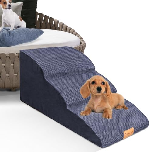 Topmart High Density Extended Foam Dog Ramp&Steps 3 Tiers,15.7" High by Topmart