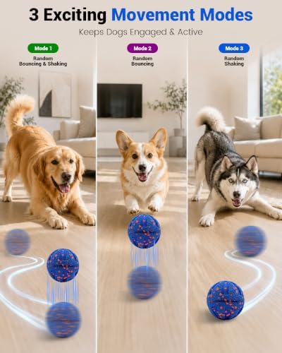Herding Ball for Dogs, Blue Moving Dog Balls - Dog Toy Agility Equipment - Image 4