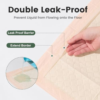 Gardner Pet Disposable Puppy Pads XL, 28"x34" Pee Pads for Dogs, Super Absorbent & Leak-Proof Full Edge-Wrapping Dog Training Pads, Extra Thick Puppy Pee Pads, Dog Pee Pad Potty Pads for Dogs 30 Count - Image 2