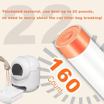 160 Pack Cat Litter Bags - Image 2