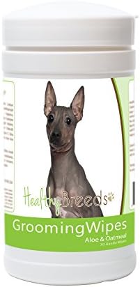 Healthy Breeds American Hairless Terrier Grooming Wipes 70 Count by HealthyBreeds