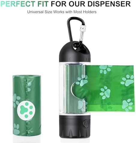 120Pcs Thick Dog Poop Bags Rolls, Leak-Proof Poop Bags for Dog and Cats Litter, 9x13 Inch Scented Pet Waste Bag for Small - Large Dogs Walking, Fits Most Doggie Bag Holder for Leash - Image 6