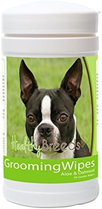 Healthy Breeds Boston Terrier Grooming Wipes 70 Count by HealthyBreeds