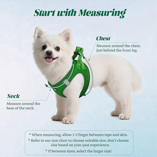 No Pull Dog Puppy Harness and Leash Set Reflective Mesh Vest X-Small - Image 2