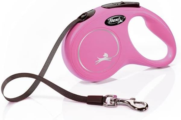 Automatic Leash Flexi New Classic Tape S 5M Pink - Image 4