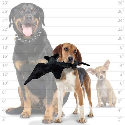 TUFFY - World's Tuffest Soft Dog Toy - Desert - Multiple Layers. Made Durable, Strong & Tough. Interactive Play (Tug, Toss & Fetch). Machine Washable & Floats (Bat, Large 2 Pack)