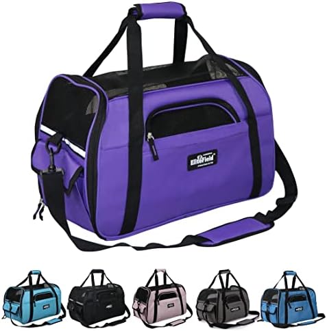 EliteField Soft-Sided Pet Carrier for Cats & Small Dogs (3-Year Warranty) by EliteField
