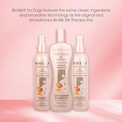 BioSilk Irresistible Deodorizing Dog Spray, Jasmine Honey Scent, 8 Fl Oz - Image 6
