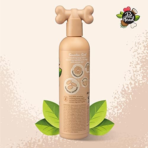 Pet Head Sensitive Soul Dog Shampoo | Coconut Scent | 16fl oz. - Image 2