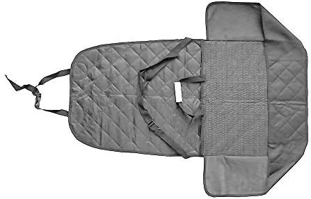 HONEST OUTFITTERS Dog Car Seat Covers, Pet Front Cover for Cars, Trucks, and Suv's - Waterproof & Nonslip Dog Seat Cover(Gray) - Image 4