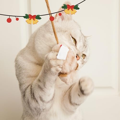 Gigwi Cat Toys for Indoor Cats, Interactive Cat Toy with Real Squeaky Mouse Electronic Sound Chirping, Kitten Toys Automatic Cats Mice Toy for Exercise & Kicker to Self Play, Relieve Boredom - Image 5