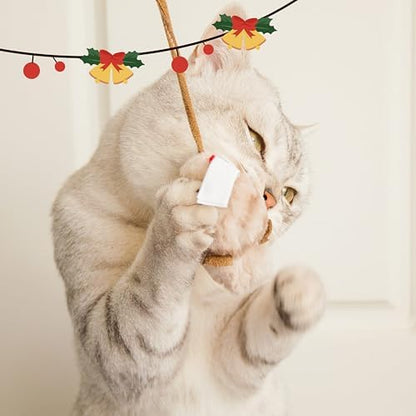 Gigwi Cat Toys for Indoor Cats, Interactive Cat Toy with Real Squeaky Mouse Electronic Sound Chirping, Kitten Toys Automatic Cats Mice Toy for Exercise & Kicker to Self Play, Relieve Boredom - Image 5