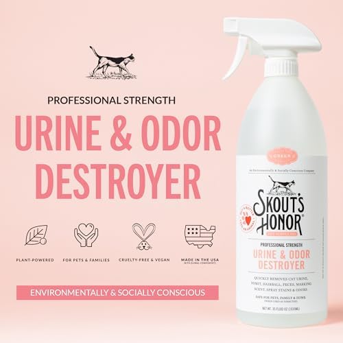 SKOUT'S HONOR Cat Urine and Odor Destroyer, 35 oz - Image 2