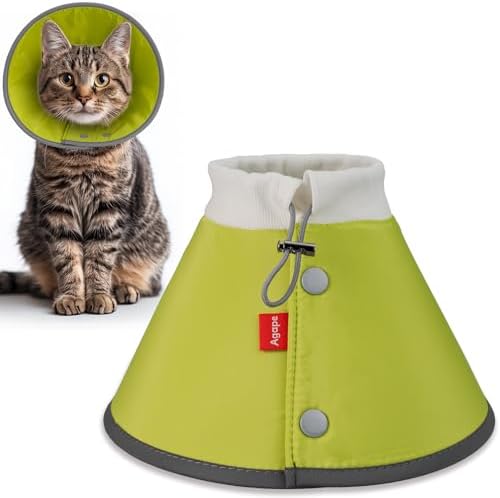Agape Soft Dog Cone for Small Dogs & Cats, Recovery Collar to Stop Licking by Agape