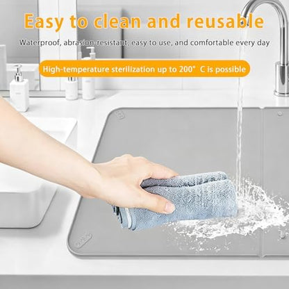 Dog Pee Pad Holder, Silicone Tray, 4-Corner Fixing, 35x25 inch - Image 6
