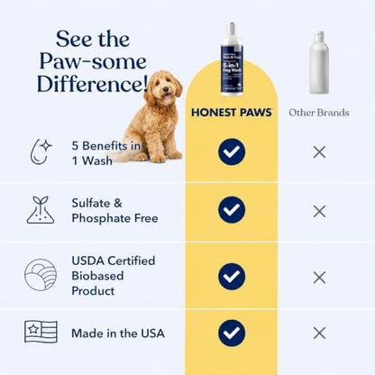 Dog Shampoo and Conditioner, Itchy Skin Relief, Sensitive Skin, Smelly Dogs - Image 3