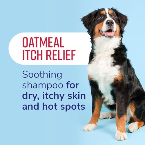 Fresh & Soothing Oatmeal Itch Relief Shampoo for Pets, 22oz - 4 Pack - Image 2