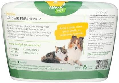 Citrus Magic Pet Solid Air Fresheners, Fresh Citrus, 20 Ounce, Pack of 2 - Image 2