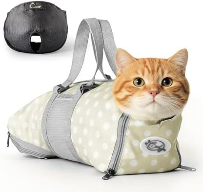 Cinf Cat Restraint Grooming Bag, Anti-Scratch Tool for Nail Trimming by Cinf