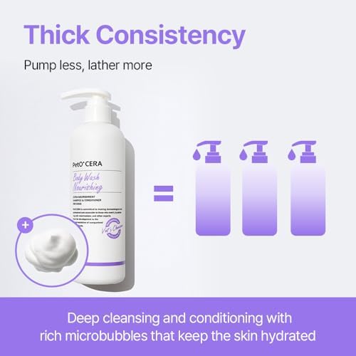 PetO’CERA Nourishing 2-in-1 Dog Shampoo and Conditioner for Allergic, Itchy, Dry, Sensitive Skin, Deodorizing Detangler for Poodle & Doodle, Puppy Safe, Tearless, Sulfate-Free, 16.9 fl oz/500ml - Image 6