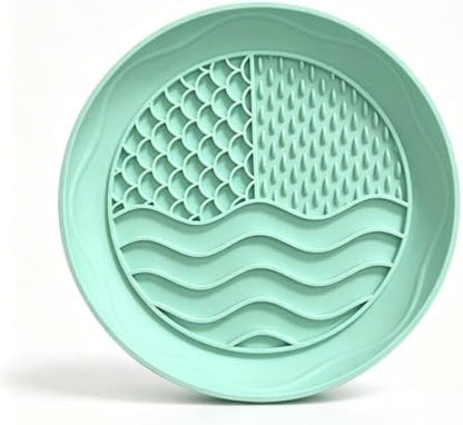 1pc Lick Mat for Dogs Cats with 4 Suction Cups & Fish Scale by Wfciosdv