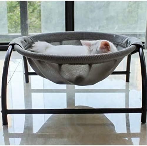JUNSPOW Cat Bed Dedicated Replacement Net Cover Soft Breathable (Gray) - Image 4