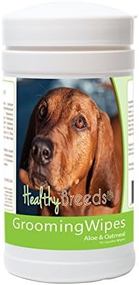 Healthy Breeds Redbone Coonhound Grooming Wipes 70 Count by HealthyBreeds