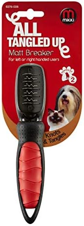 Mikki Dog, Cat Matt Breaker Rake - Matt and Tangle Remover - De-Matting Comb Tool for Pets - Image 5