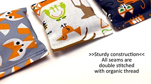 Organic Catnip Toys, Made with GOTS Certified Organic Fabric, Organic Catnip, Organic Thread, One package of 3 toys, Handmade in the USA - Image 4