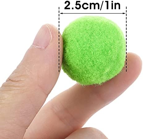Molain Large Cat Toy Balls, Soft Cat Balls 1Inch Kitten Pom poms Ball Cat Play Toy (30 Pcs) - Image 3