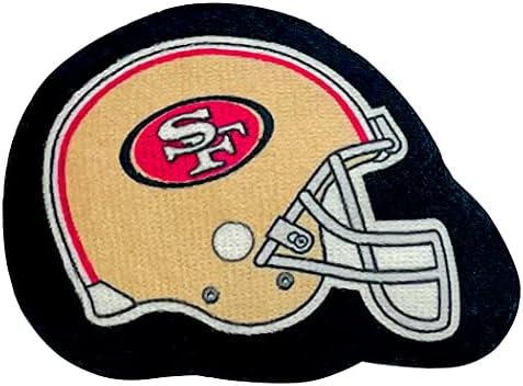 BEST PLUSH CAT TOY NFL SAN FRANCISCO 49ERS Complete Set of 3 piece Cat Toys filled with Fresh Catnip. Includes: 1 Helmet Cat Toy, 1 Football Cat Toy with Feathers & 1 Beer Bottle. Beautiful Team LOGOS - Image 3