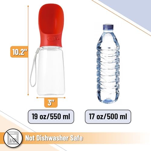 Mr. Pen- Portable Dog Water Bottle, 19 oz, Large - Image 3