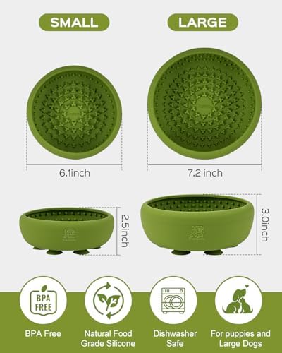 Dog Lick Bowl for Dogs L, Lick Mat, Dog Slow Feeder - Image 6