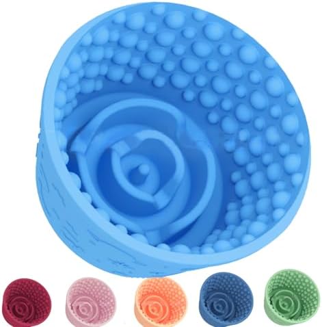 Dog Lick Bowl,Anxiety Relief Non-Slip Silicone Treat Bowl,Durable Anti-Choking Long-Lasting Enrichment Slow Feeder Licking Mat for Small Medium Large Breed,Freezable BPA Free Silicone Dishwasher Safe by SMARTTAIL