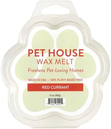 Red Currant Scented Wax Melts Plant-Based Wax, 2 Pack Pet House by OneFurAll